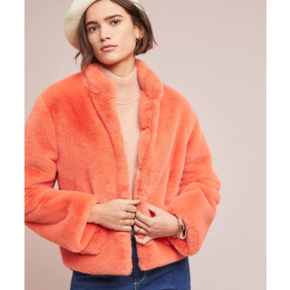 Mango Faux Fur Jacket - Picture 1 of 3